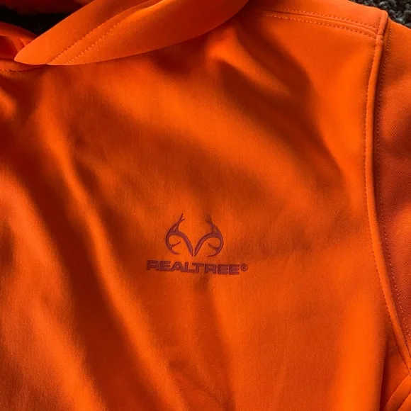 Realtree Blaze Orange Hoodie - Picture 4 of 5